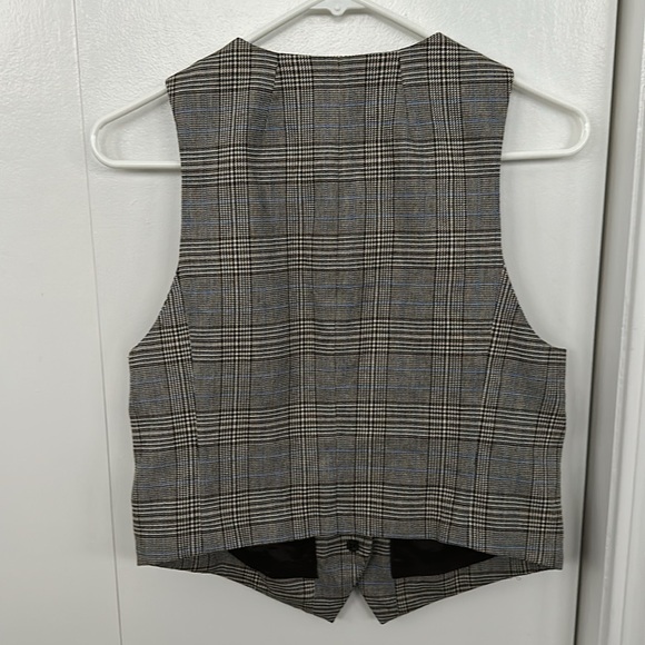 Madewell Glen plaid vest - Picture 2 of 4